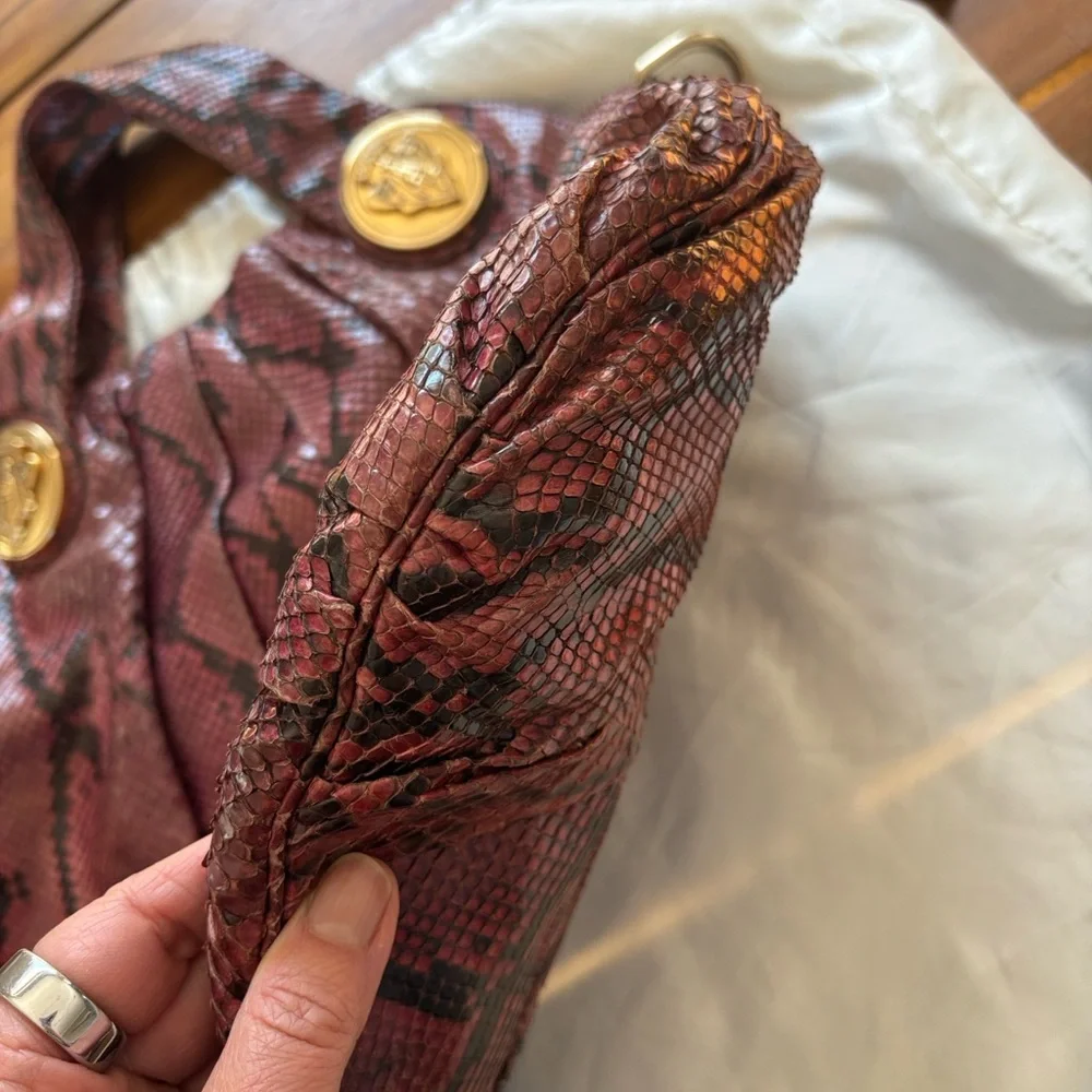 Authentic Gucci Python Hysteria Hobo Bag - Picture 3 of 13